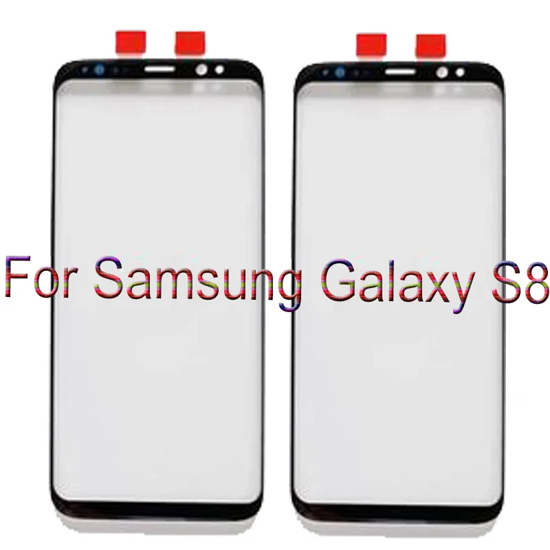 Сенсорный экран A + для Samsung Galaxy S8 дигитайзер сенсорный стеклянная панель S 8 без