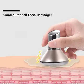 

Electric Negative Ion Ultrasound Vibration Dumbbell Style Facial Essence Beauty Essence or cream Massager Care Devices