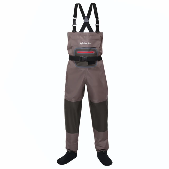 Fly Fishing Waders Duck Hunting Stockingfoot Chest Wader Outdoor Breathable Wading Pants kit1
