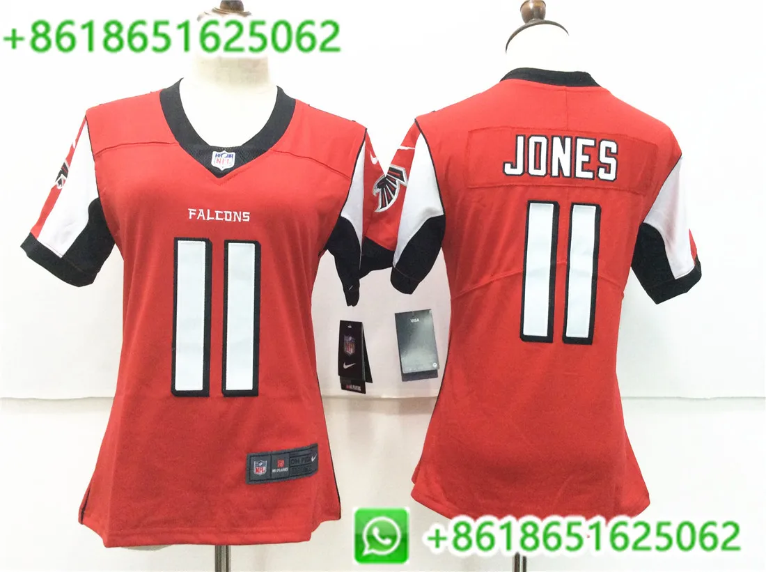 AS PICTURE Женские Джерси для женщин в стиле Atlanta Julio Jones Matt Ryan - Цвет: AS PICTURE