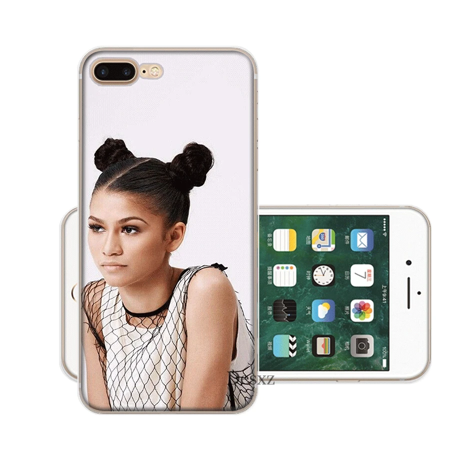 11 Чехол для мобильного телефона tpu для iPhone 11 Pro X XS Max iPhone XR 6 6S 7 8 Plus 5 5S SE чехол Zendaya Coleman - Цвет: 11