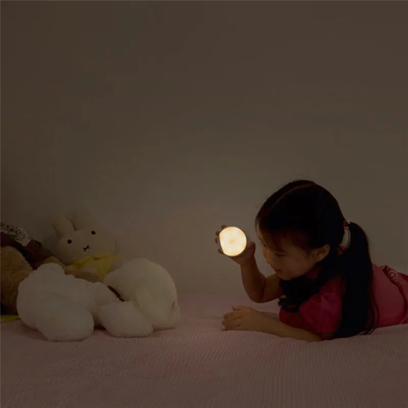 USB зарядка) Xiaomi Mijia Yeelight светодиодный ночник Инфракрасный магнитный с крючками Дистанционный датчик движения тела для Xiaomi умный дом