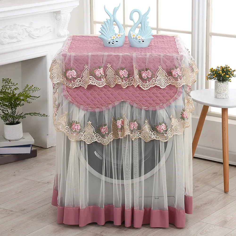 

Multifunctional Romantic Gift Lace Dryer Waterproof Sunscreen Washing Machine Cover Anti Dust Washable Home Decoration
