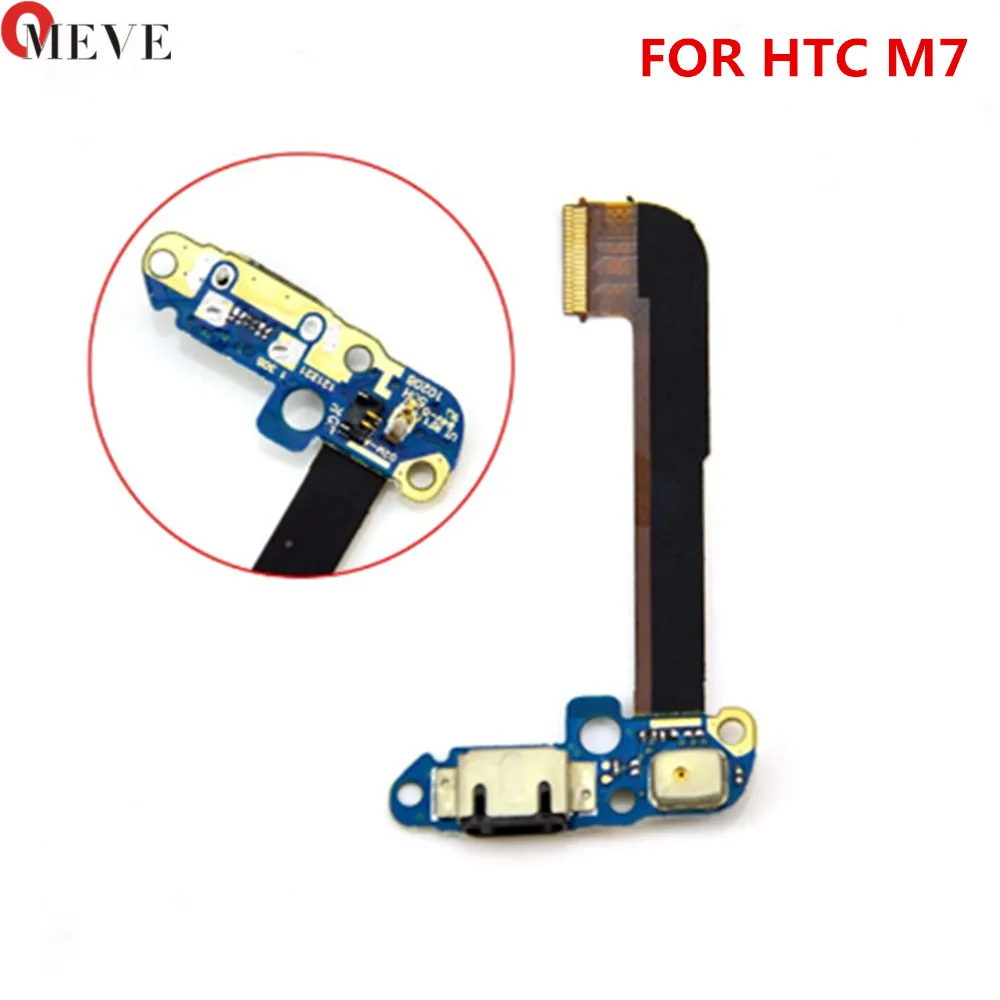 Новое поступление Usb зарядное устройство разъем док-станция гибкий кабель для htc One M7 зарядный порт запчасти