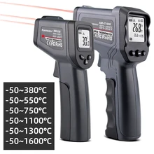 Digitale Infrarood Thermometer Enkele/Dubbele Laser Thermometer Non-contact Object Temperatuur Sensor Meter Meting Gereedschap