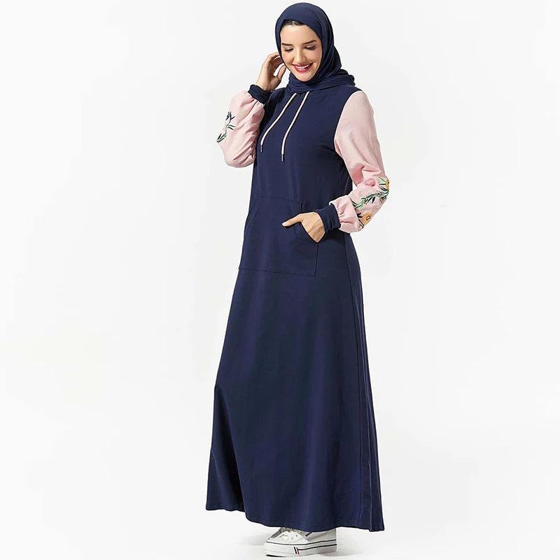 Худи для девочек abaya Дубай мусульманский хиджаб платье Абая для женщин Турция Кафтан Marocain кафтан Robe Tesettur Elbise Vestidos