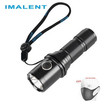 

IMALENT DM35 LED Flashlight CREE XHP35 HI 2000 lumens Camping light IPX8 waterproof Rechargeable Battery outdoor lighting tool