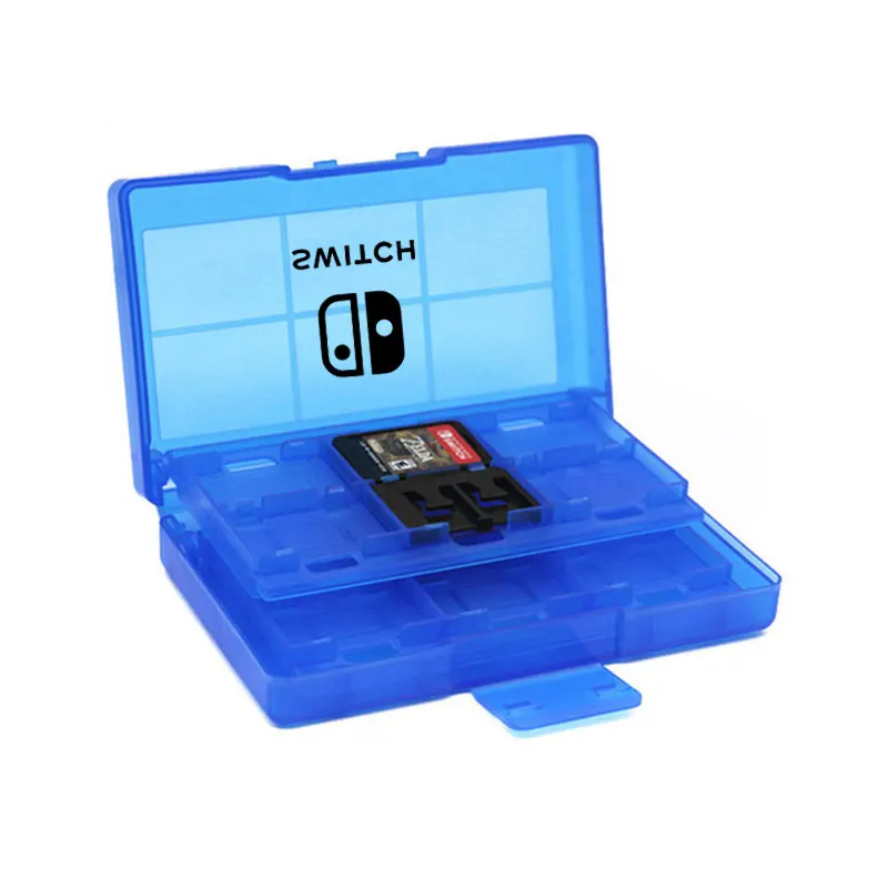 24 in1 Game Card Aufbewahrungskoffer Halter Box für Nintendo Switch OLED NS  Lite