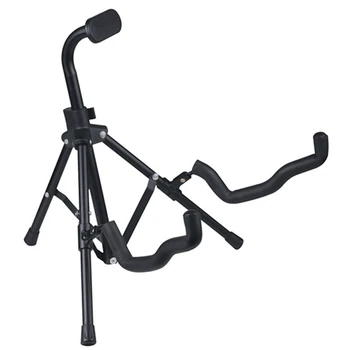

HOT-Folding Guitar Stand Concise Style Soft Sponge Steel Frame Holder for Acoustic Classic Guitar Electric Guitar