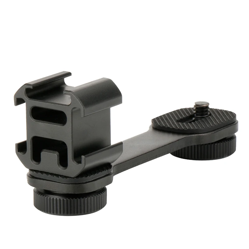 Для DJI Osmo Mobile 2 аксессуары тройной Горячий башмак шарнирный адаптер удлинитель кронштейн для Moza MINI-MI/S Freevision vilta M