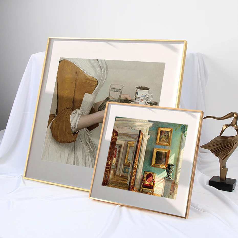 Clamaro 'COLLAGE' Cadre Photo 50x70 Fabriqué à La Main Sur Mesure