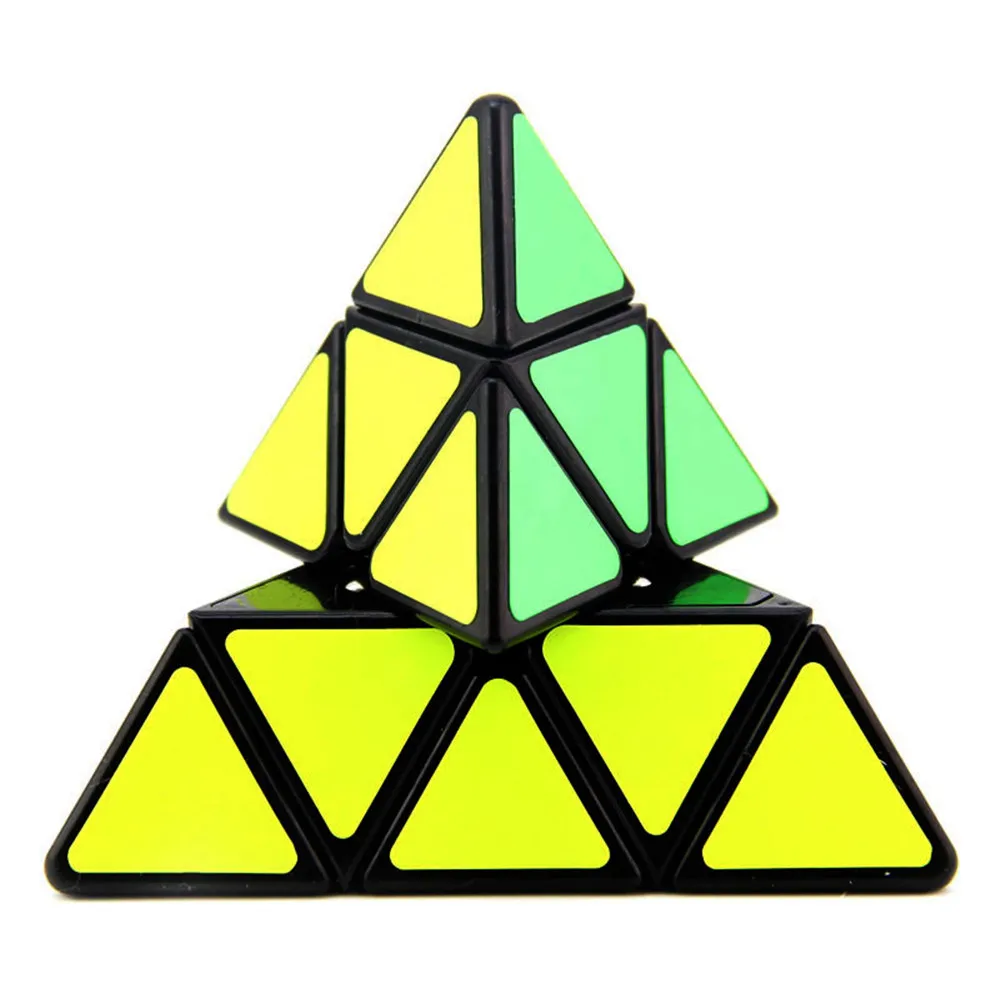 ShengShou JiGuang 3x3x3 Пирамида Профессиональный безопасный ABS стикер волшебный куб ультра-Гладкий 3x3 кубар-Рубик на скорость детские игрушки