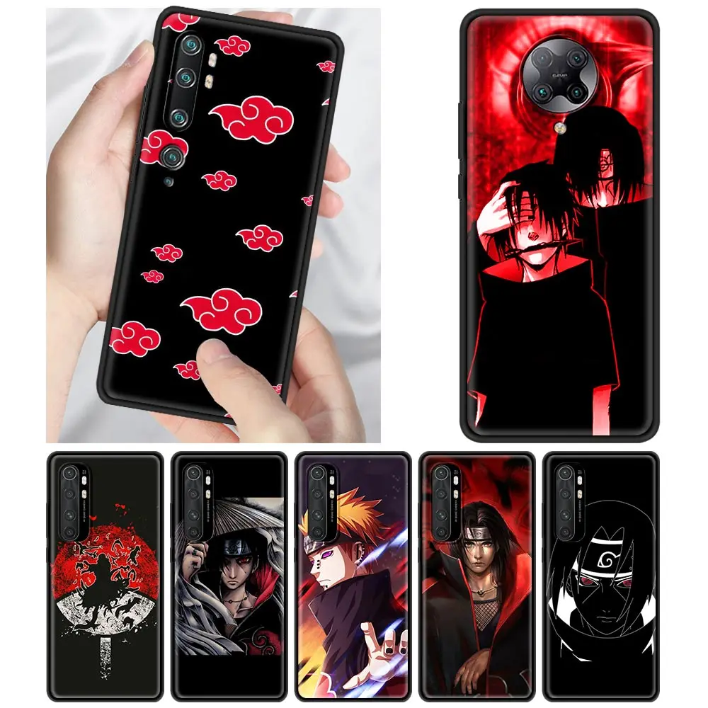 Ударопрочный чехол Akatsuki Kakashi с логотипом Наруто для Xiaomi Mi 9T 9 10 CC9E 8 Note Pro Lite Poco F1 X2 F2