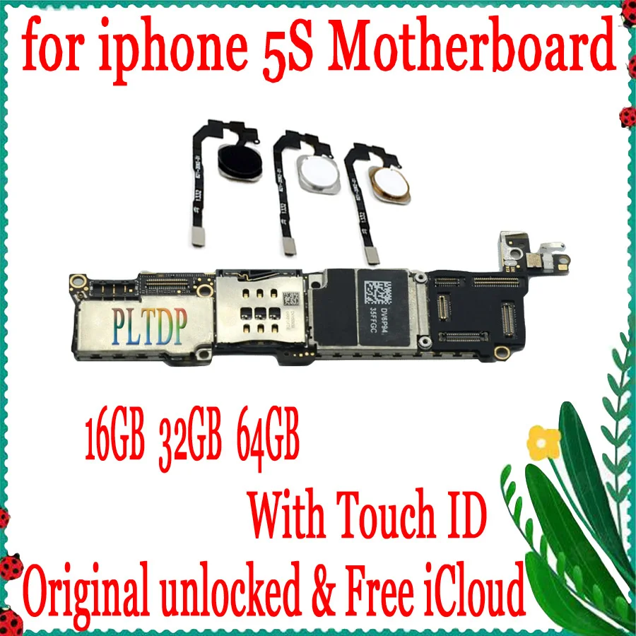 Материнская плата для iphone 16 ГБ/32 ГБ/64 ГБ разблокированная с фабрики|Антенны