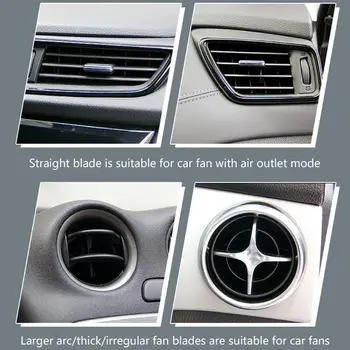 

Electric Car Fan 3 Speed Adjustment USB Dual Head Car Auto Cooling Air Circulator Fan Air Conditioner with Colorful Light for RV