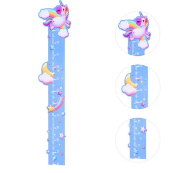 

3pcs Creative Interesting Cartoon Delicate Funny Exquisite Wall Sticker Height Sticker for Home Indoor Inside