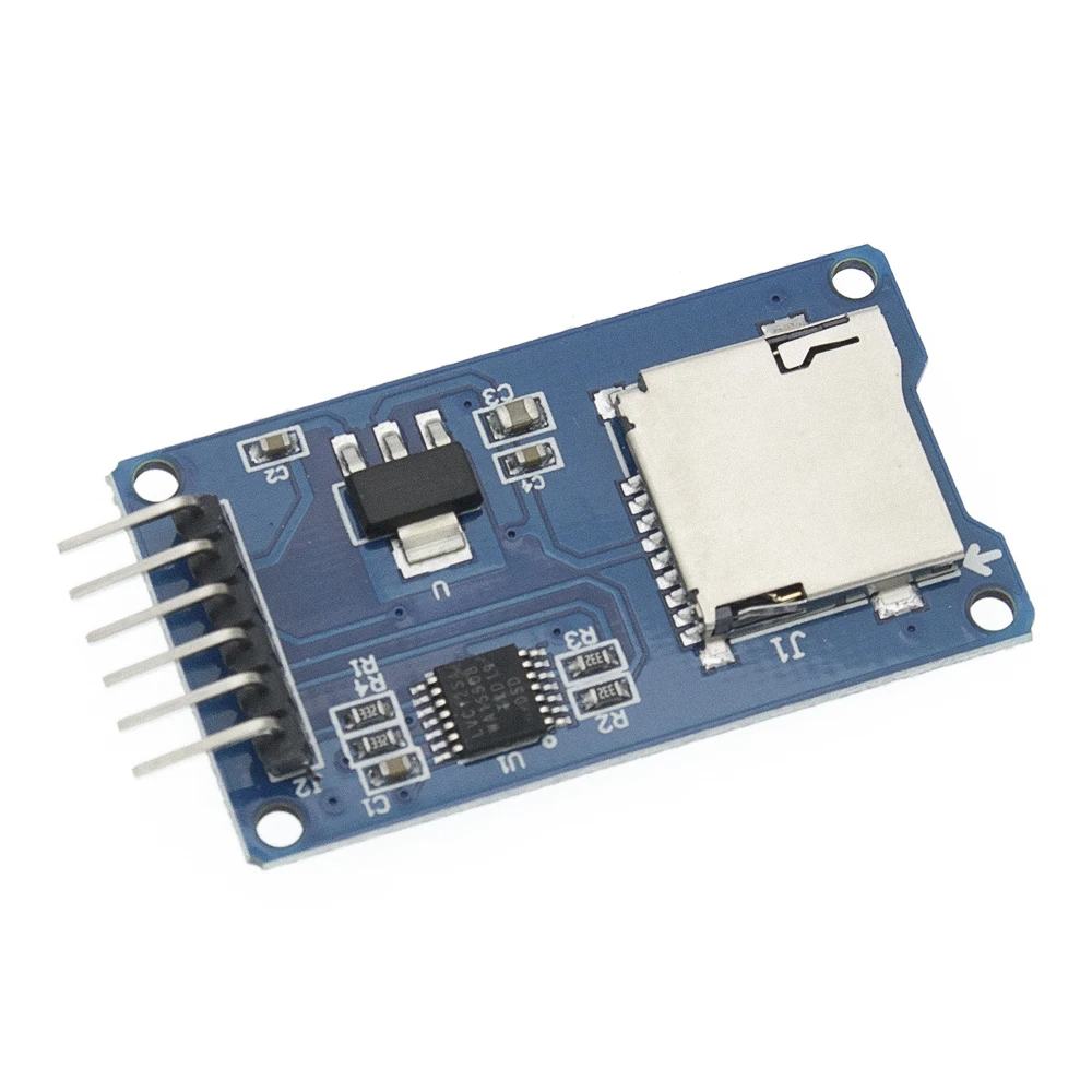 1 шт. микро SD карта Мини TF кардридер модуль SPI интерфейсы с преобразователем уровня чип для arduino
