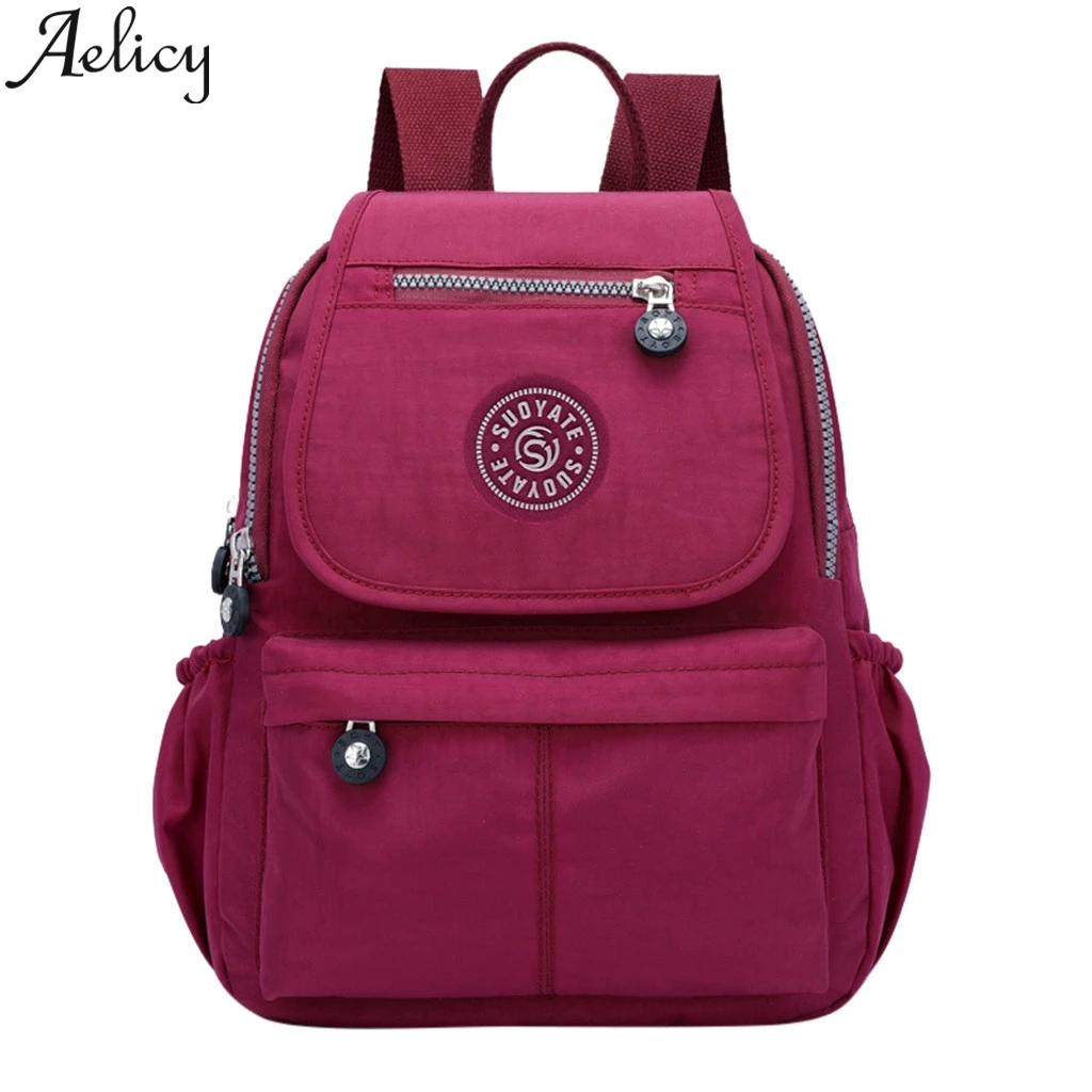 Aelicy Women Backpack Waterproof Large Capacity Female Backpacks For Teenage Girls Drawstring Travel Bag Holographic Backpack