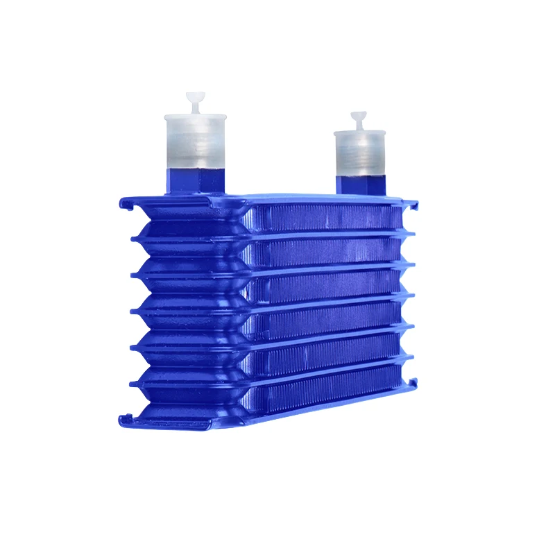 UNIVERSAL Aluminum OIL COOLER 7 ROW 10AN-10AN ENGINE TRANSMISSION OIL COOLER KIT TRUST TYPE oil cooler kit