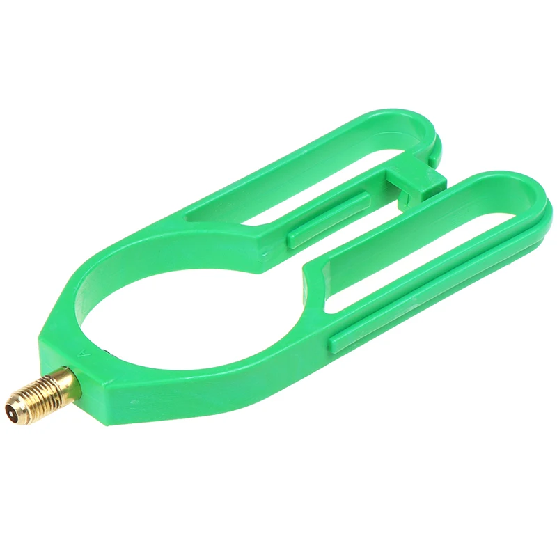 Зеленый R134A A/C Холодильный газ 2-7/" Can Side Быстрый кран конус Can W/1/4" клапан - Цвет: Зеленый