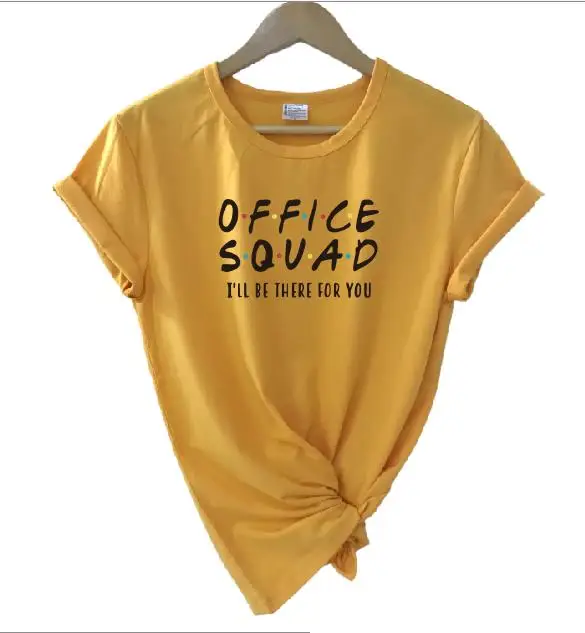 yellow t black words Футболка для офиса с графическим принтом, женские забавные подарки, школьная футболка с учителем, повседневная хлопковая Футболка для леди, футболка, Прямая поставка - Цвет: yellow t black words
