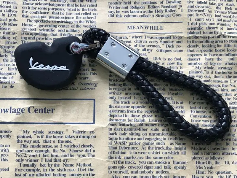 Подходит для Vespa универсальный силиконовый чехол для ключей Wish Card Vespa Электрический мотоцикл автомобильный чехол для ключей