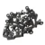 20 Pack Black Bulldog Clips Metal Hinge Clip File Clamps for Paper, Crafts, Food Bags, Чертежи, Фотографии, 22 мм