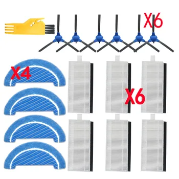 

robot side brush hepa filter mop cloth For Cecotec Conga Excellence 1090 robot vacuum cleaner parts accessories replacement kit