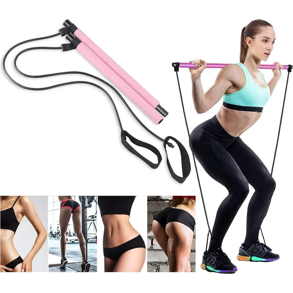Elástica de Resistência para Exercícios Faixa de Tração Kit de Treinamento Faixa Yoga Pilates Muscular Casa Academia