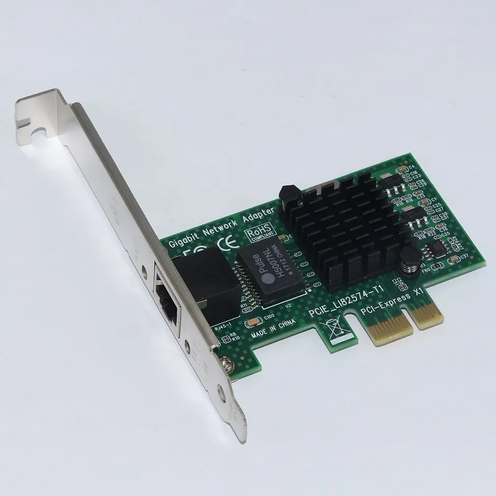 Настольный компьютер Pci-E Gigabit Lan Карта Intel82574L/9301Ct сервер 1000M сетевая карта Esxi без защиты от молнии