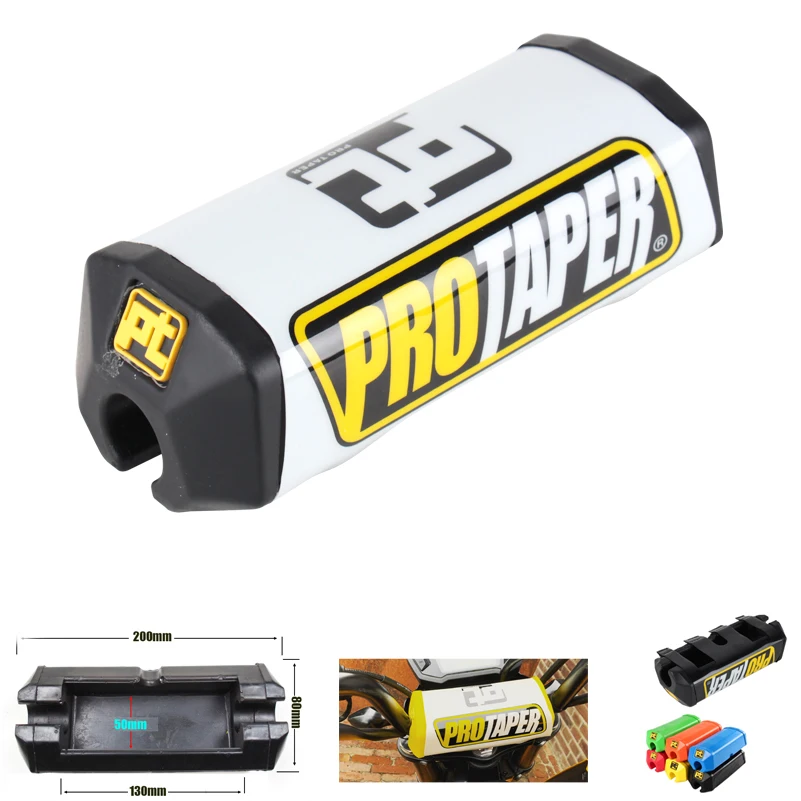 2.0 Square Motocross Handlebar Chest Protector Cross Bar Pad For 28mm 1