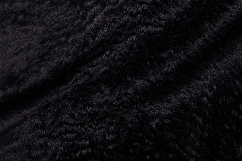 KIOVNO Men Punk Zipper Leather Jackets Coats With Rivet Motorcycle Warm Leather Jackets Outwear For Male Detachable Fur Collar (3)