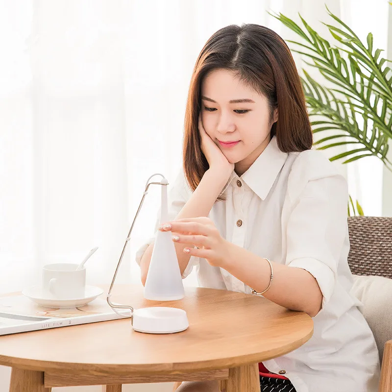 Светодиодная настольная лампа с Bluetooth динамиком сенсорный светильник для музыки