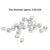 20 10mm Botones DIY Smooth Satin Covered Metal Shank Buttons US Stock Sewing Fasteners for Tuxedo Suits Bridal Gowns Decoration 6