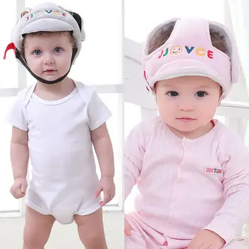 

Baby Boy Girls Protective Helmet Anti-collision Safety Helmet Hat Infant Toddler Safety & Soft Protection For Hiking Children Ca