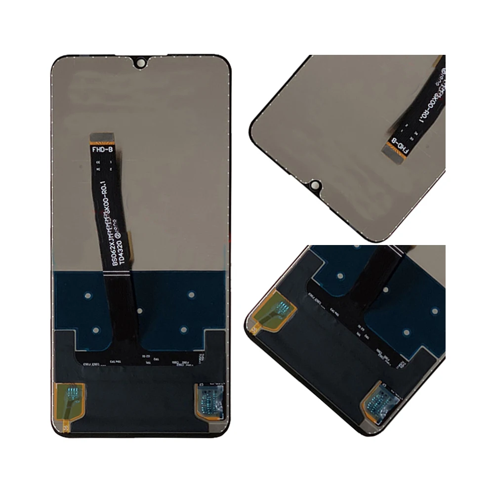 6,1" для huawei P30 Lite Nova 4e lcd кодирующий преобразователь сенсорного экрана в сборе для huawei P30 Lite дисплей с заменой рамки
