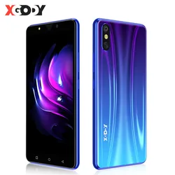 XGODY Global Smartphone Android 10 5.5 Inch Screen Cellphone 1GB 8GB MTK6580 Quad Core Dual SIM 2800mAh 5MP WiFi Mobile Phones