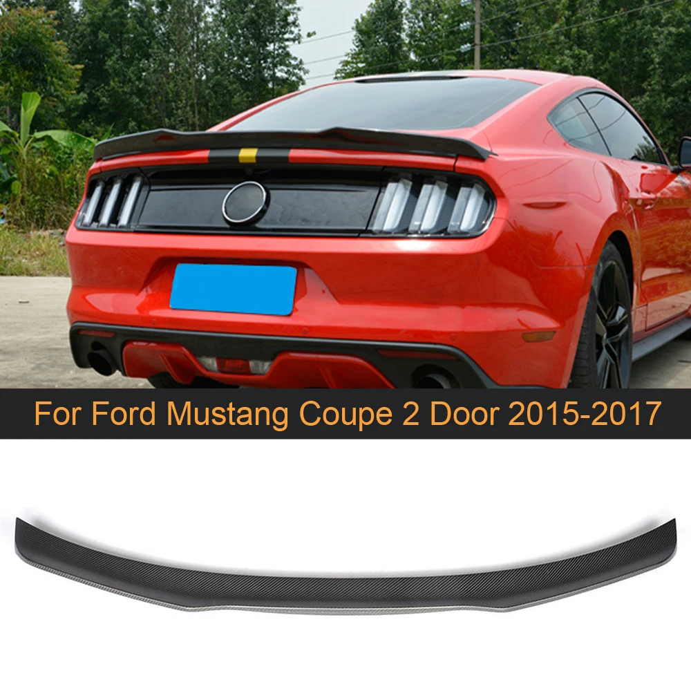 Задний спойлер из углеродного волокна для Ford Mustang Coupe 2 Door 2015 2016 2017|car covers|cover carcover for