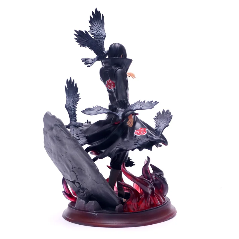 Аниме Наруто Akatsuki косплей реквизит мультфильм Учиха Итачи ручной работы модель украшения Хэллоуин реквизит