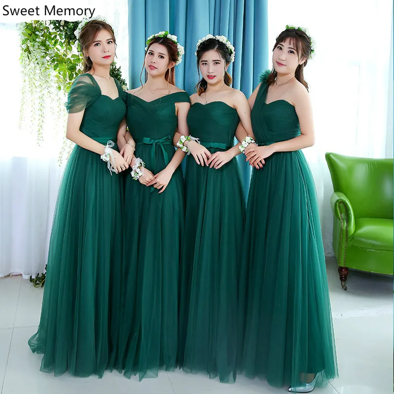 Сладкие воспоминания зеленое платье для матери невесты новое платье для сестры невесты Свадебные платья C19133