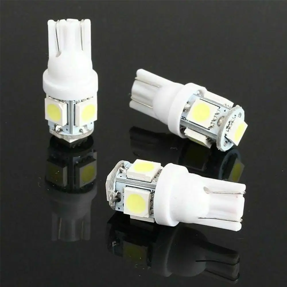 15 шт. Автомобильные светодиодные лампы T10 5050 5smd клиновидсветильник / T15/