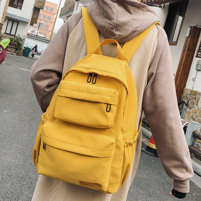 Новинка 2019 водонепроницаемый нейлоновый рюкзак для женщин дорожные рюкзаки