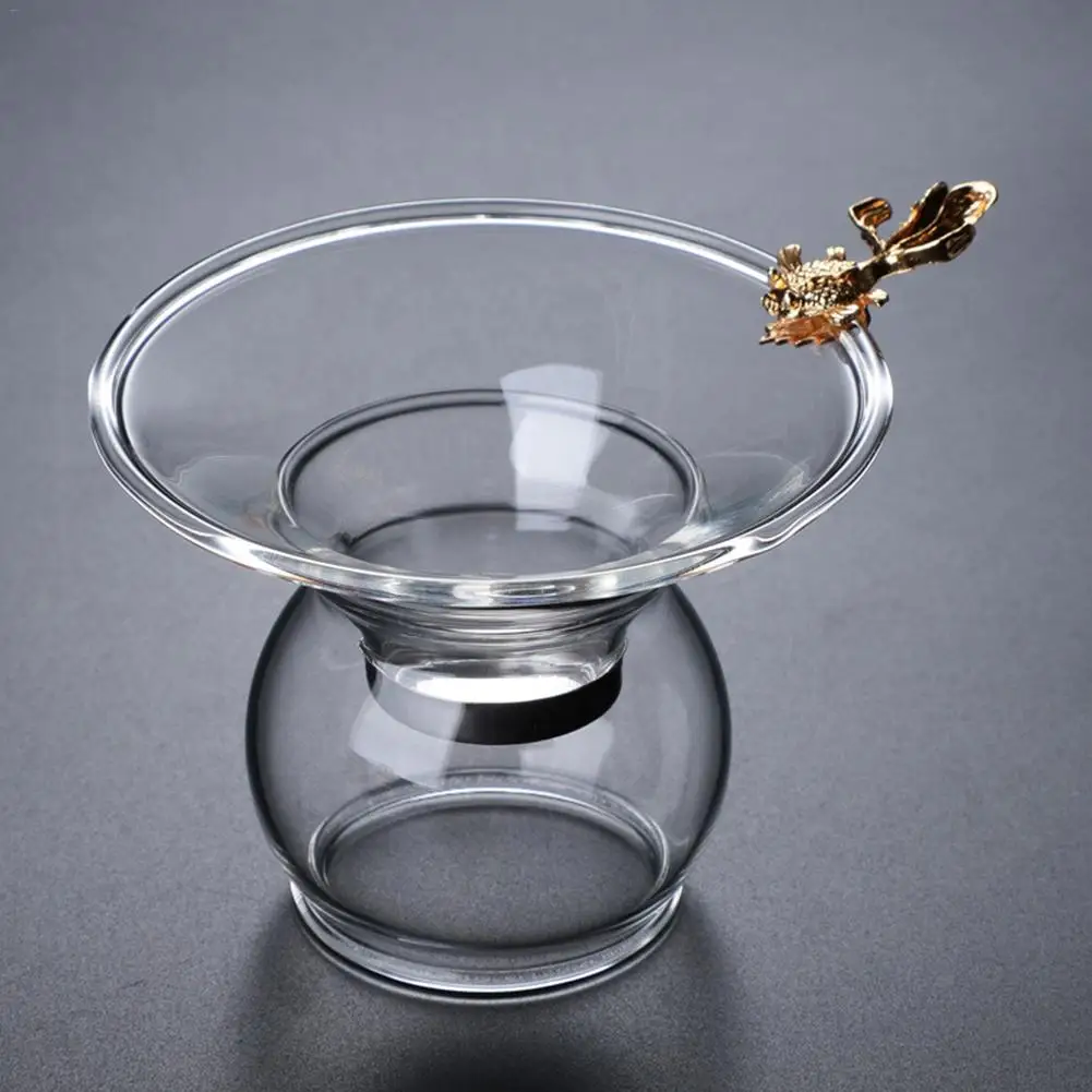 AIHOME стеклянный фильтр для замачивания чая из прозрачного стекла сито аксессуары фильтр для чая сито для замачивания чая