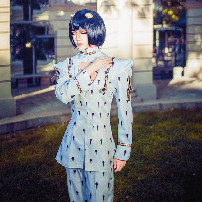 Косплэй diy JoJo невероятное приключение Золотой ветер Бруно буччеллати Косплей Костюм мужской Bucciarati костюм изготовленный на заказ костюм для Хэллоуина
