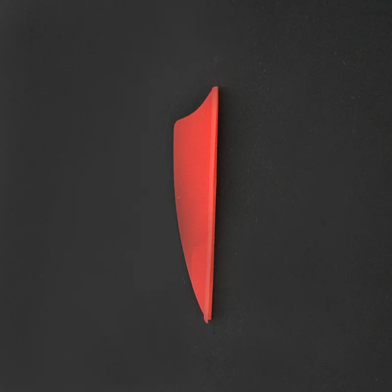 Type2 Red 50 шт. 2 дюймов стрела для стрельбы перья резиновые перо падение-shape форме, благодаря чему создается ощущение невесомости с лопастями составной Рекурсивный лук арбалет, стрельба из лука Принадлежности для охоты - Цвет: Type2 Red