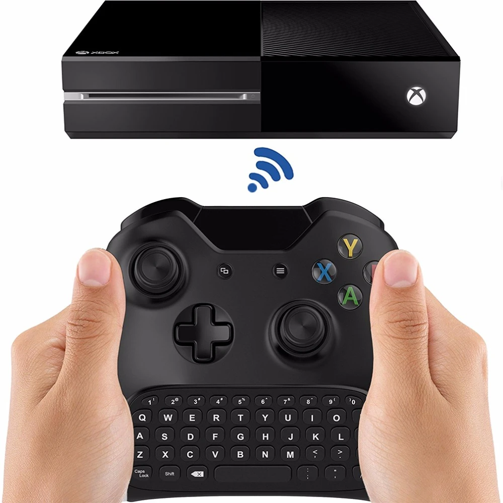 

Newest 47 Keys Wireless 2.4G Practical Mini Handheld Keyboard Gaming Message Gamepad Keyboard For XBOX ONE S Controller