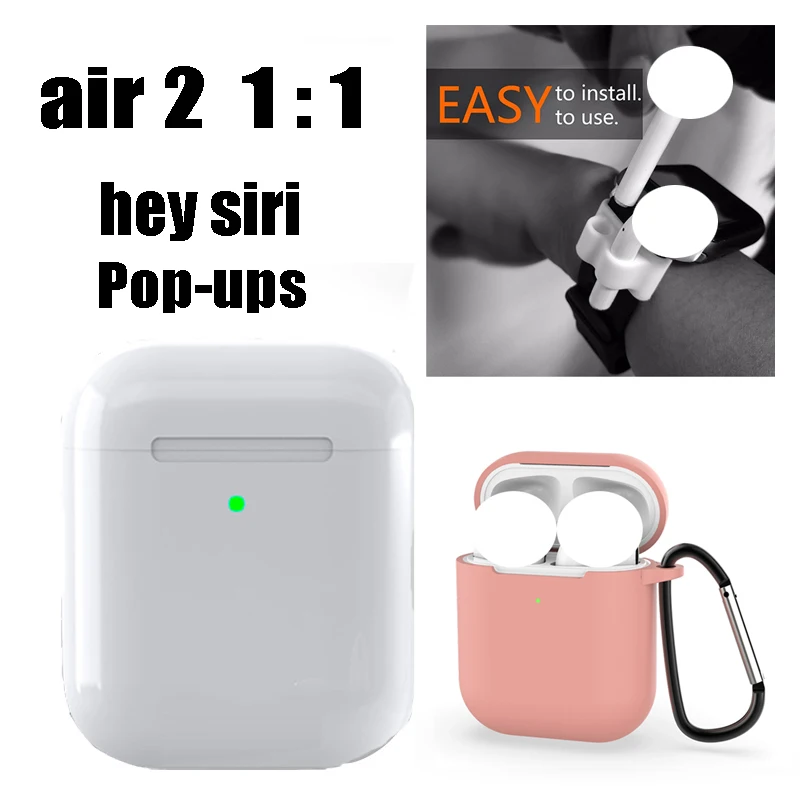 air baiS 2d chengTB Воздушный 1:1 Беспроводной Bluetooth наушники мини стерео Бас Наушники коробка для наушников pk i10 i11 i12 i800 i18 i1000 i140 i180 i200 i300 - Цвет: air baiS 2d chengTB