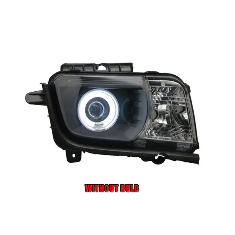 2 шт. автомобильный стиль светодиодный фары для Chevrole Camaro 2010-2012 для головного фонаря светодиодный DRL Объектив двойной луч H7 HID Xenon bi xenon объектив - Цвет: without bulb version