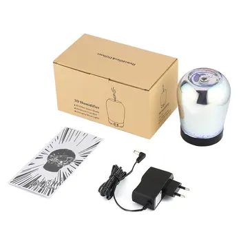 

100ml Aromatherapy Essential Oil Diffuser Cool Mist Humidifier 4 Time Setting 8 Color Changing LED Light for Home Office