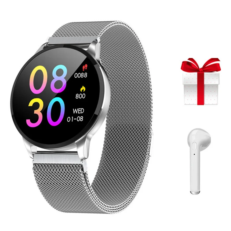

Smart Watch Women Men Smartwatch Heart Rate Monitor Blood Pressure Oxygen Multiple Sport Model Fitness Tracker Wearable Device